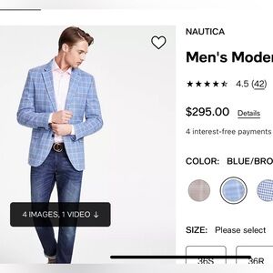 Nautica sports coat / blazer